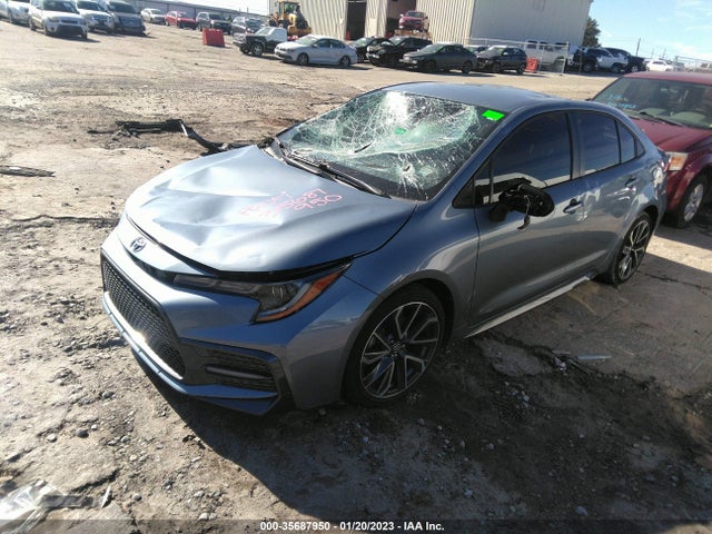 2021 TOYOTA COROLLA SE/NIGHTSHADE/APEX SE VIN: JTDS4MCE7MJ075595