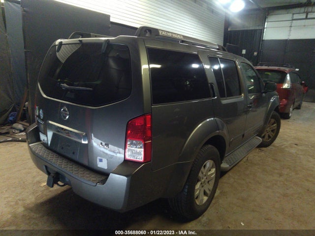 2007 NISSAN PATHFINDER LE VIN: 5N1AR18W87C622097