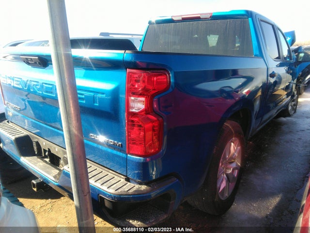Chevrolet Silverado 1500 Custom 2022 3GCPABEK1NG536654 Image 4