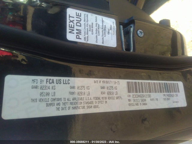Dodge Charger Sxt 2016 2C3CDXHG2GH121585 Image 10