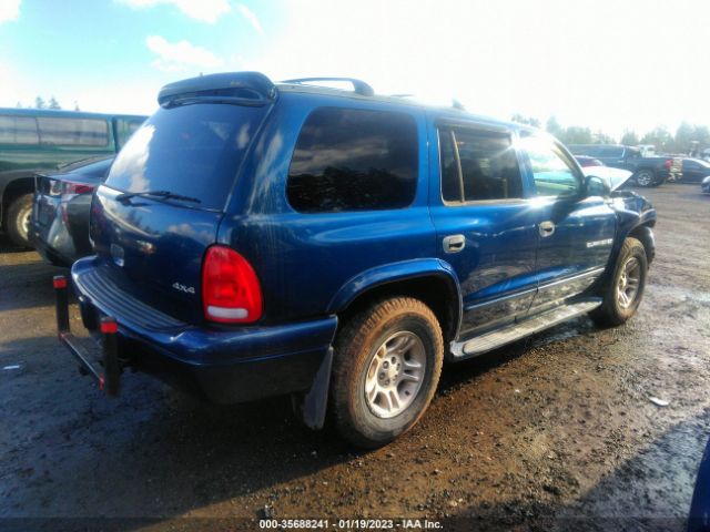 2001 DODGE DURANGO VIN: 1B4HS28N51F528198