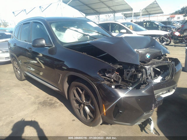 BMW X3 Sdrive30i 2022 IAAI 5UX43DP03N9L58314