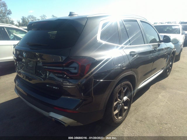 BMW X3 Sdrive30i 2022 аукцион фото