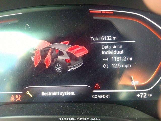 BMW X3 Sdrive30i 2022 аукцион фото