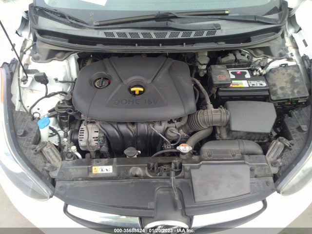 2013 HYUNDAI ELANTRA GLS VIN: 5NPDH4AE9DH395784