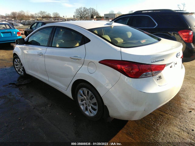 2012 HYUNDAI ELANTRA GLS PZEV VIN: 5NPDH4AE4CH126638