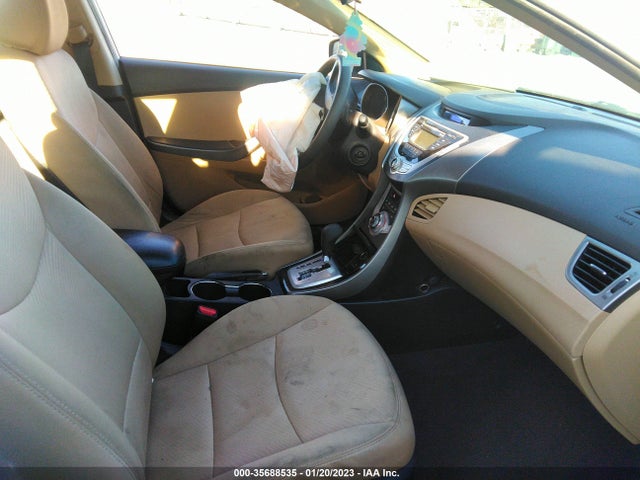 2012 HYUNDAI ELANTRA GLS PZEV VIN: 5NPDH4AE4CH126638