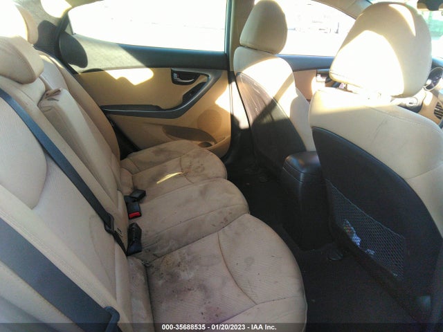 2012 HYUNDAI ELANTRA GLS PZEV VIN: 5NPDH4AE4CH126638