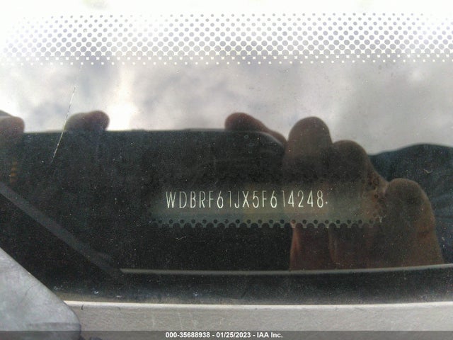2005 MERCEDES-BENZ C-CLASS 2.6L VIN: WDBRF61JX5F614248