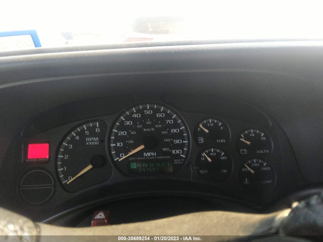 2002 CHEVROLET SILVERADO 1500 LS VIN: 2GCEC19T121330155