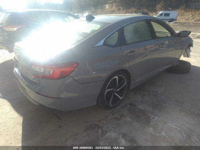2022 HONDA ACCORD SEDAN SPORT VIN: 1HGCV1F3XNA020202