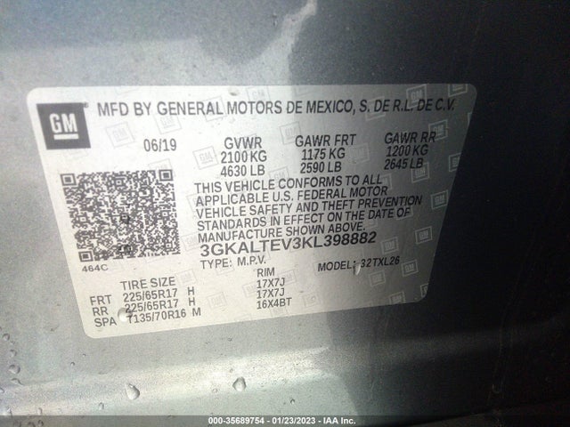 GMC Terrain Sle 2019 3GKALTEV3KL398882 Image 9