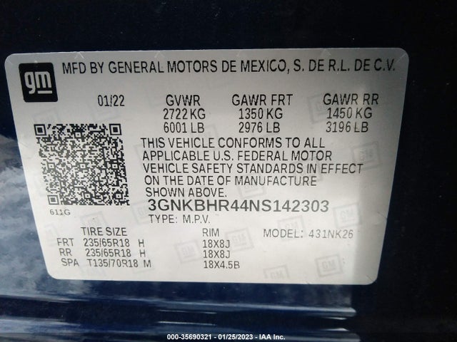 Chevrolet Blazer Lt 2022 3GNKBHR44NS142303 Image 9