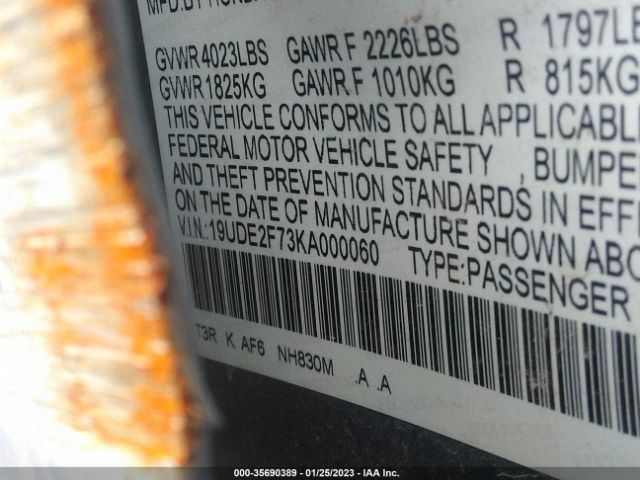 19UDE2F73KA000060 Acura Ilx Pkg