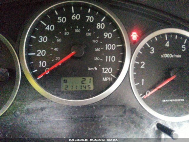 JF1GG68626G802352 Subaru Impreza Wagon Outback Sport