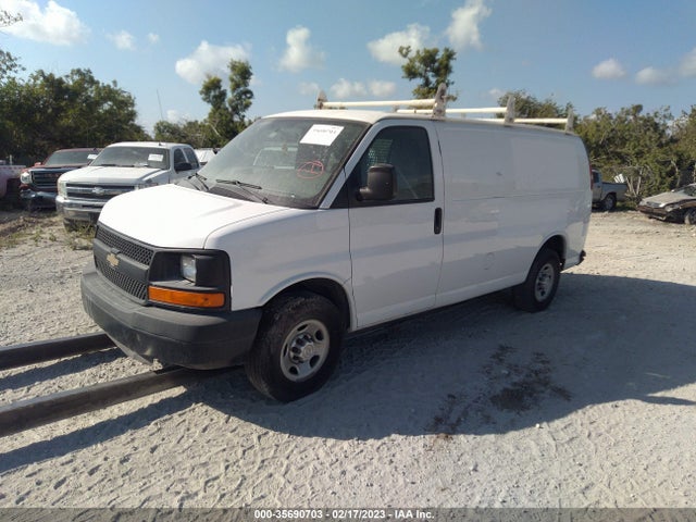 2016 CHEVROLET EXPRESS CARGO VAN VIN: 1GCWGAFF6G1195453