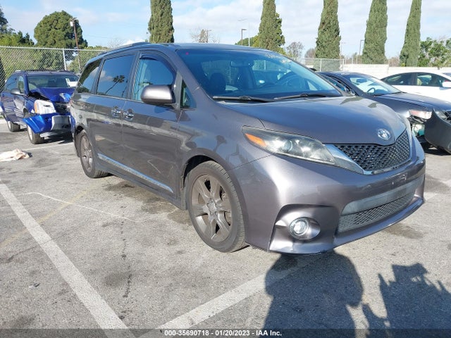 2015 TOYOTA SIENNA SE VIN: 5TDXK3DC2FS585930