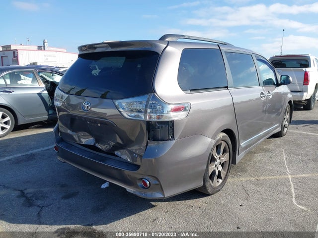 2015 TOYOTA SIENNA SE VIN: 5TDXK3DC2FS585930