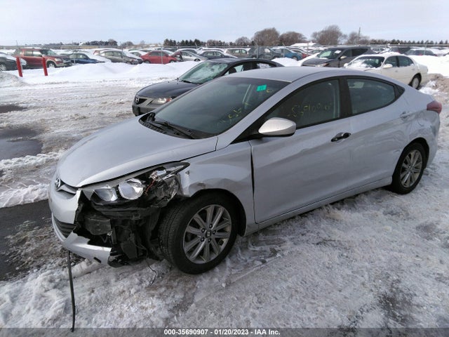 2014 HYUNDAI ELANTRA SE VIN: 5NPDH4AE7EH477708