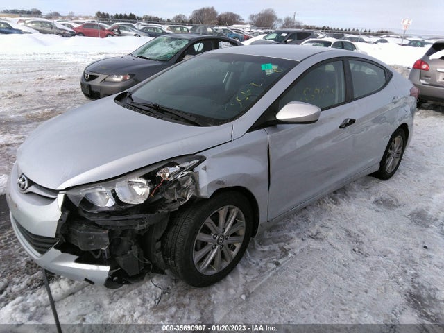 2014 HYUNDAI ELANTRA SE VIN: 5NPDH4AE7EH477708