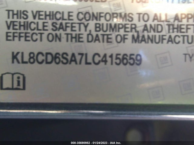 Chevrolet Spark Lt 2020 KL8CD6SA7LC415659 Image 9