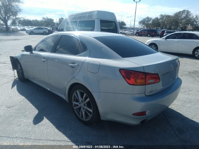 2006 LEXUS IS 250 MANUAL/AUTO VIN: JTHBK262465012332