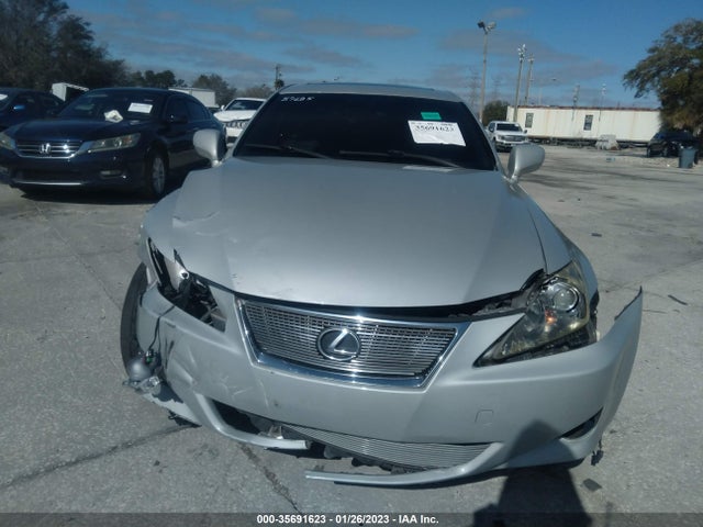 2006 LEXUS IS 250 MANUAL/AUTO VIN: JTHBK262465012332