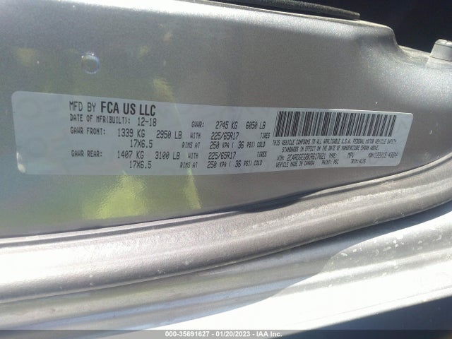 Dodge Grand Caravan Gt 2019 2C4RDGEG8KR617021 Image 9