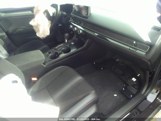 2022 HONDA CIVIC SEDAN SPORT VIN: 2HGFE2F50NH529527