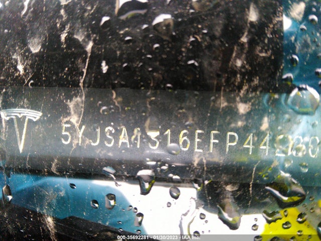 Tesla Model S 60 Kwh Battery 2014 5YJSA1S16EFP44230 Image 9