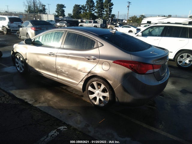 2013 HYUNDAI ELANTRA LIMITED PZEV VIN: 5NPDH4AEXDH247675