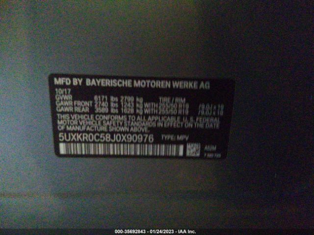 5UXKR0C58J0X90976 BMW X5 Xdrive35i