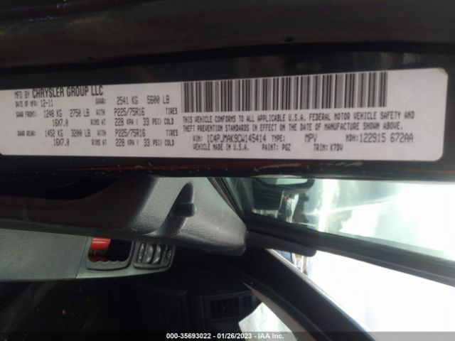 1C4PJMAK9CW145414 Jeep Liberty Sport