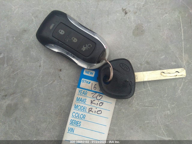 2020 KIA RIO LX VIN: 3KPA24AD8LE344064