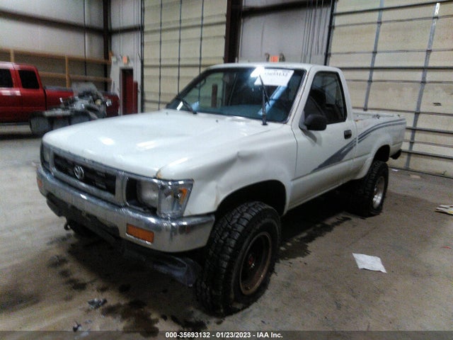 1993 TOYOTA PICKUP 1/2 TON SHORT WHLBSE DX VIN: 4TARN01P1PZ152035