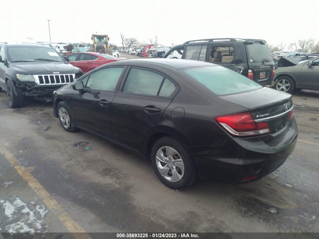 Honda Civic Sedan Lx 2014 2HGFB2F59EH530216 Image 4