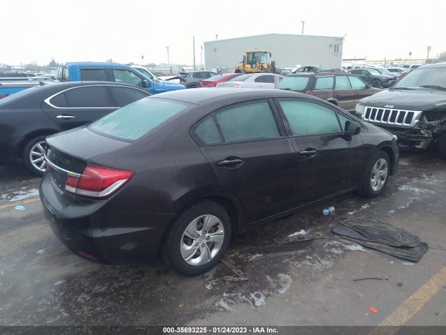 Honda Civic Sedan Lx 2014 2HGFB2F59EH530216 Image 5