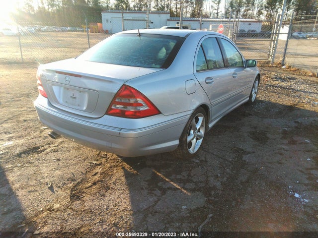 2006 MERCEDES-BENZ C-CLASS SPORT VIN: WDBRF52H86A828952