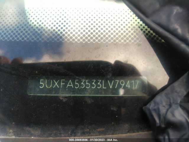 5UXFA53533LV79417 BMW X5 3.0I