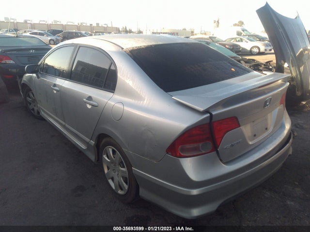 2007 HONDA CIVIC SDN LX VIN: JHMFA16567S003322