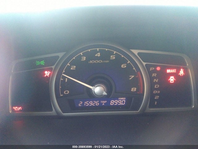 2007 HONDA CIVIC SDN LX VIN: JHMFA16567S003322