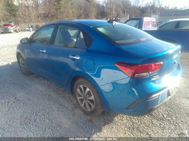 2022 KIA RIO S VIN: 3KPA24AD0NE453945