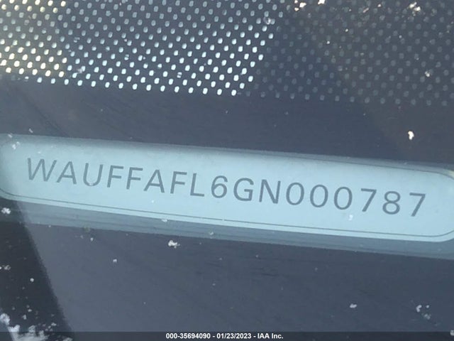 WAUFFAFL6GN000787 Audi A4 Premium Plus