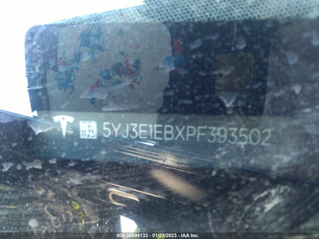 Tesla MODEL 3 2023 5YJ3E1EBXPF393502 Image 9
