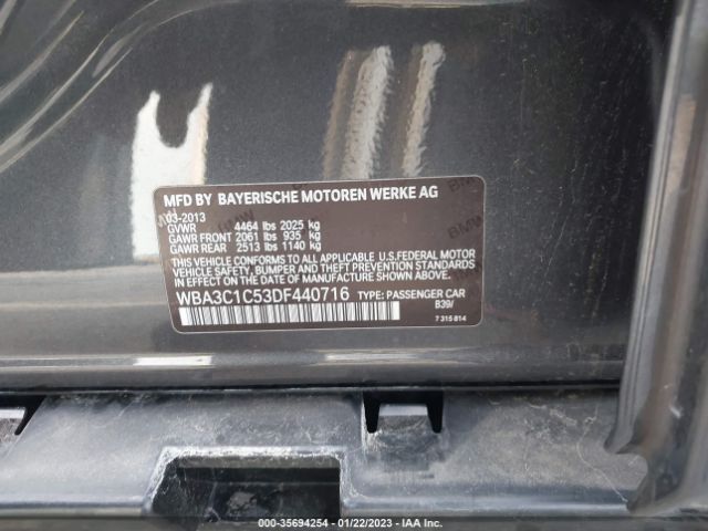 WBA3C1C53DF440716 BMW 3 Series 328i