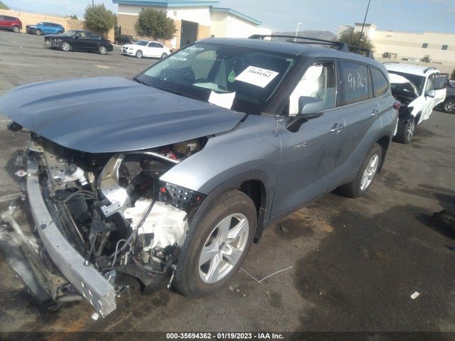 Toyota Highlander Hybrid Le 2021 5TDZARAH9MS006525 Image 2