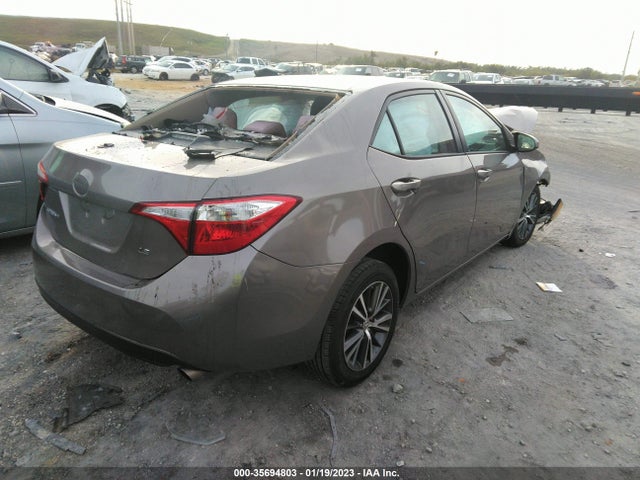 2016 TOYOTA COROLLA L/LE/S/S PLUS/LE PLUS VIN: 2T1BURHEXGC581475