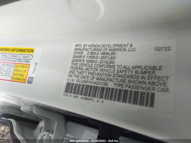 Acura Tlx W/technology Package 2022 19UUB5F41NA001082 Image 9