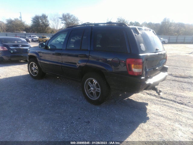 2000 JEEP GRAND CHEROKEE LAREDO VIN: 1J4G248N7YC424540