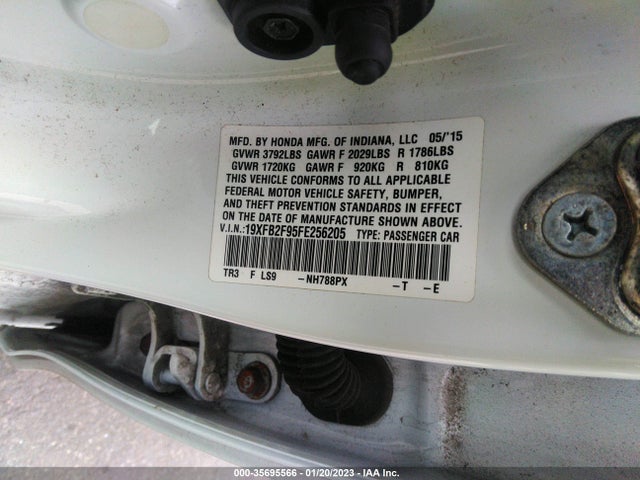 2015 Honda Civic, VIN: 19XFB2F95FE256205